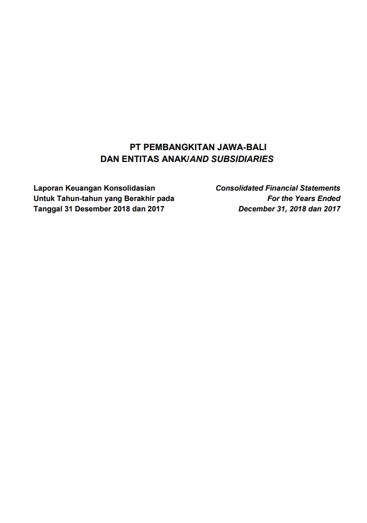 Financial Report 2018